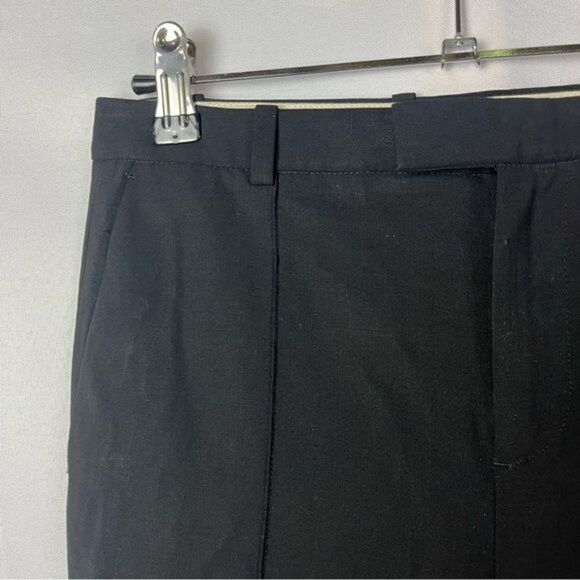 J. Crew Black Tollegno Straight Leg Dress Pants 00 - Picture 4 of 4